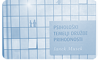 Cover of a book by Janek Musk. Title: The psychological foundations of the future society.